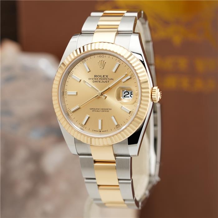 新品)ROLEX ロレックス デイトジャスト 41 126333 シャンパン