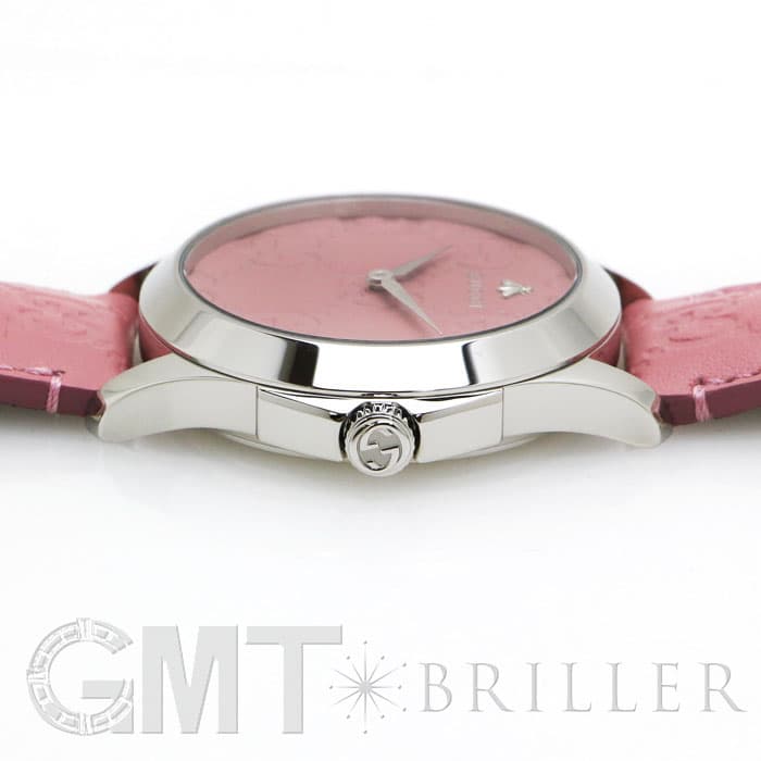 新品)GUCCI グッチ YA1264030 Gタイムレス グッチシグネチャー ピンク 