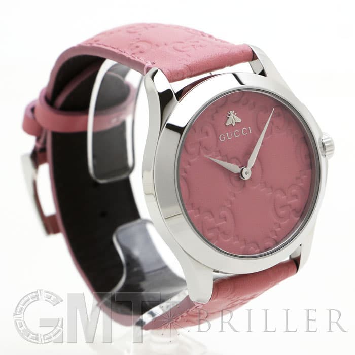 GUCCI グッチ 腕時計 革 Gタイムレス YA1264030 新品)GUCCI グッチ YA1264030 Gタイムレス グッチシグネチャー