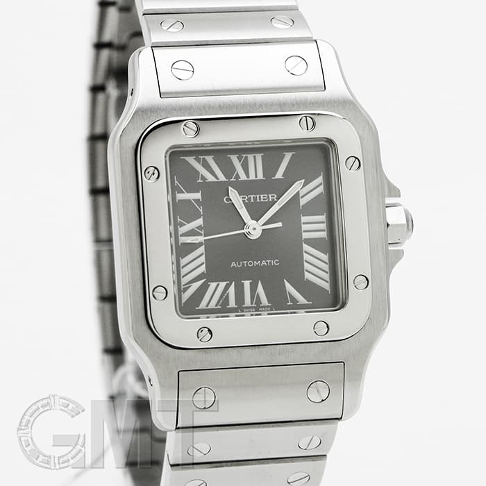 Cartier カルティエ 2319 サントスガルベLM コマ カルティエ サントス ガルベ LM 2319 自動巻き SS SS ギョーシェ