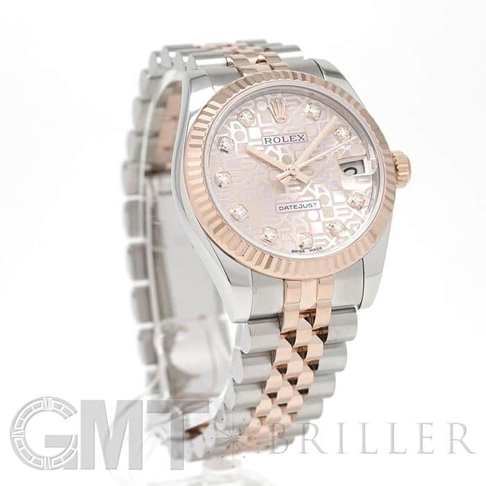 中古)ROLEX ロレックス デイトジャスト 178271G ピンク コンピューター