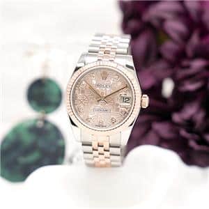 中古)ROLEX ロレックス デイトジャスト 178271G ピンク コンピューター