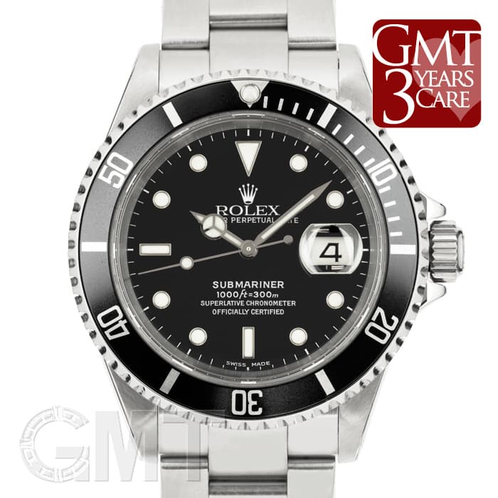 中古)ROLEX ロレックス サブマリーナー デイト 16610（商品ID