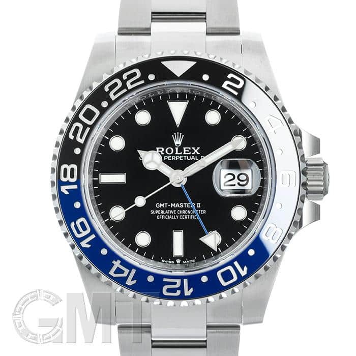 未使用)ROLEX ロレックス GMTマスター II 126710BLNR ブルーブラック