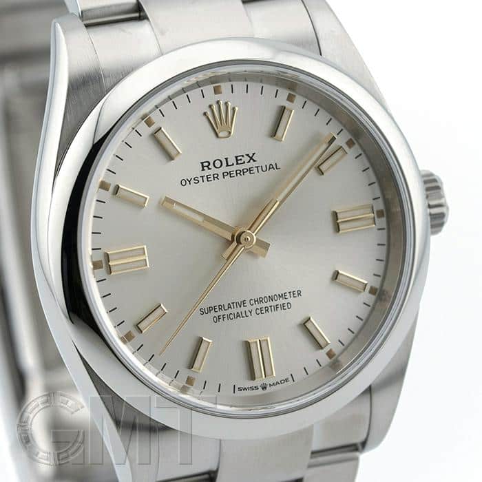 中古)ROLEX ロレックス オイスターパーペチュアル 36 126000 シルバー