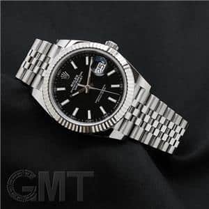 中古)ROLEX ロレックス デイトジャスト 41 126334 ブラック ジュビリー
