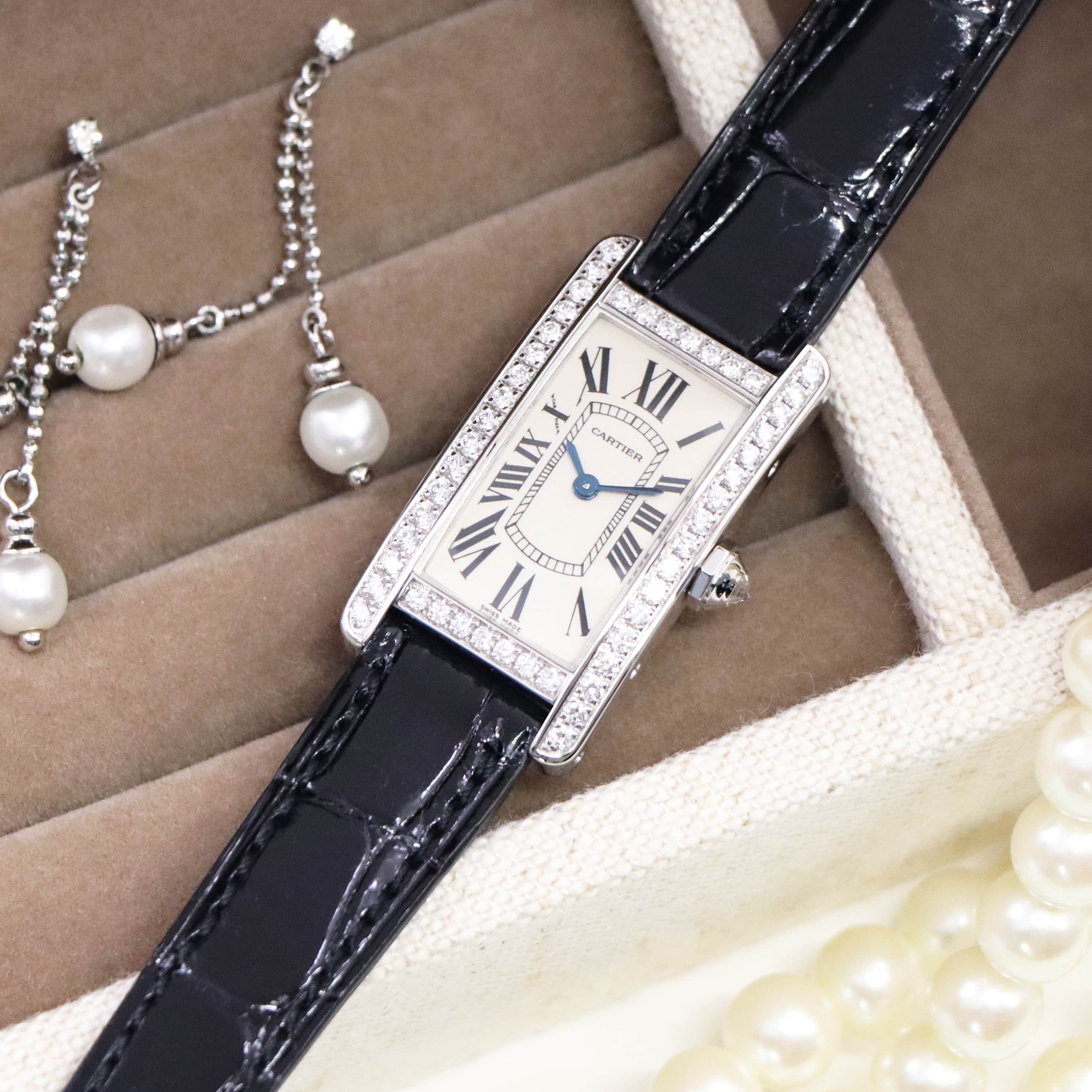 カルティエ　タンクアメリカンSM Cartier(カルティエ)/タンク アメリカン SM、入荷です！ ｜ oomiya