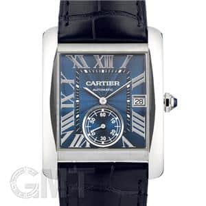 CARTIER カルティエ タンク MC ブルー WSTA0010 メイン