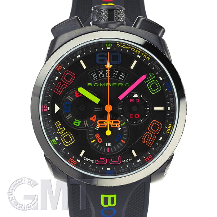 上品コーデはコレで安心！ 新品)BOMBERG BS45CHPBA ネオン クロマ BOLT-68 ボンバーグ その他