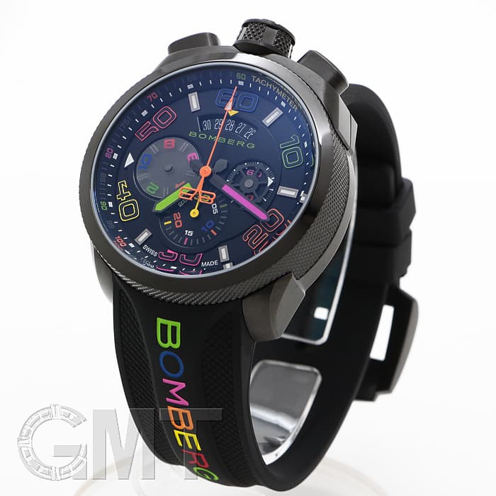 春夏向け時計★BOMBERG BOLT-68 ネオンピンク 新品)BOMBERG ボンバーグ BOLT-68 クロマ ネオン BS45CHPBA.049.3