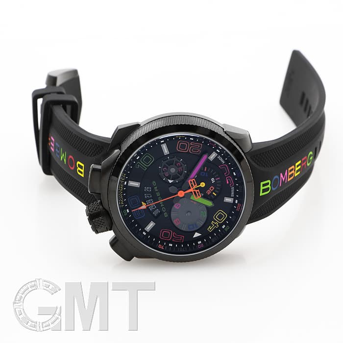 新品)BOMBERG ボンバーグ BOLT-68 クロマ ネオン BS45CHPBA.049.3