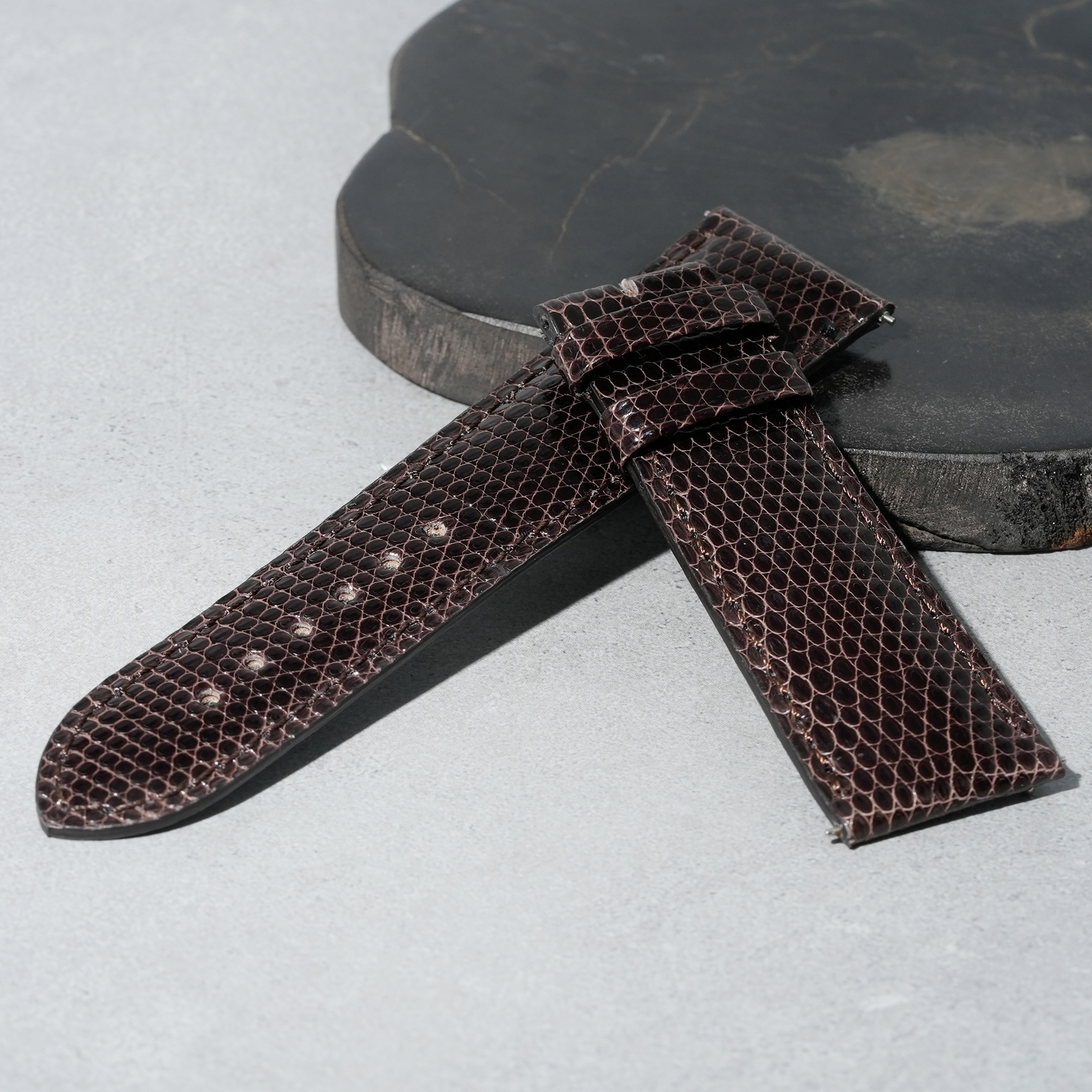 新品)CAMILLE FOURNET カミーユ・フォルネ リザード シャイニー