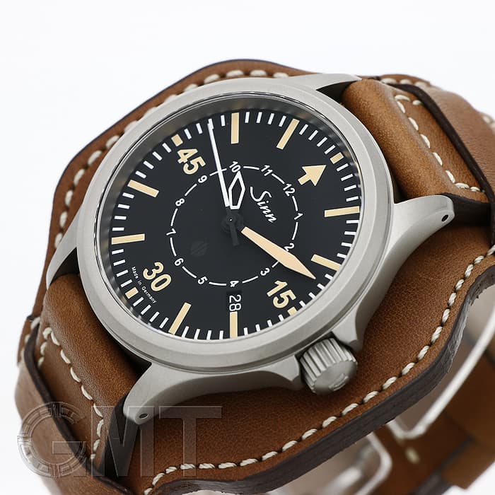 【中古】 Sinn 856　期間限定お値下げ中！ 新品)SINN ジン 656.756.856 856B-Uhr ブラック 限定856本（商品ID