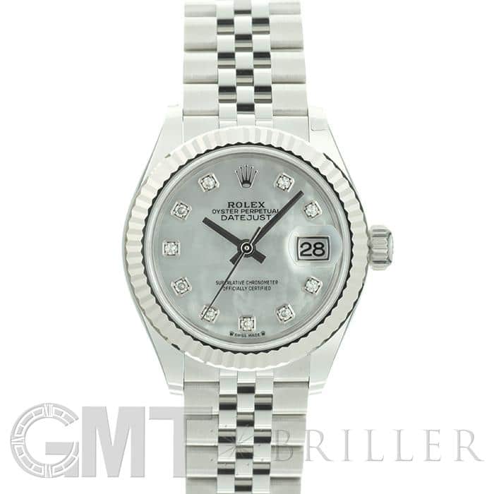 新品)ROLEX ロレックス デイトジャスト 28 279174NG ホワイトシェル
