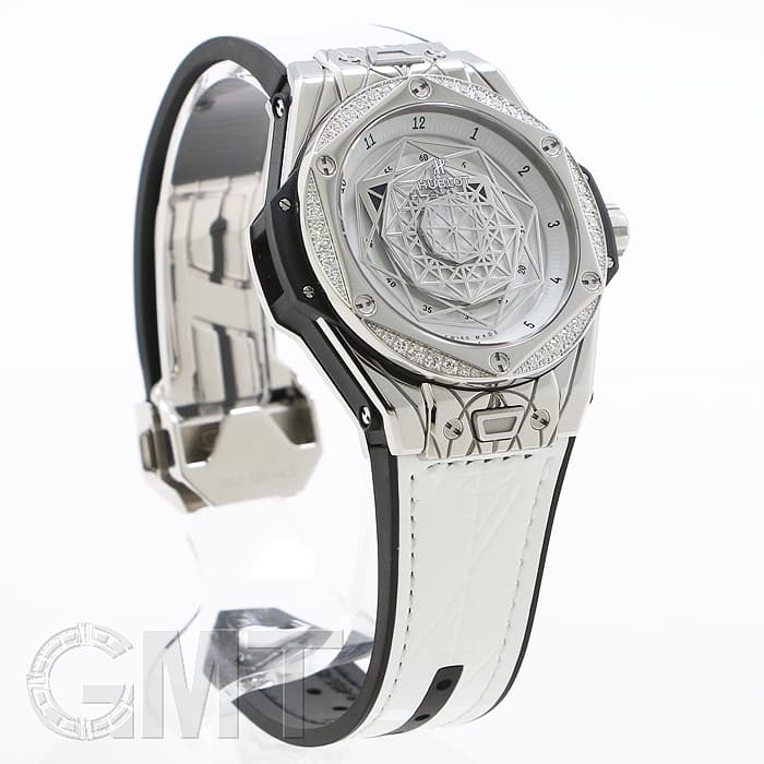 新品)HUBLOT ウブロ ビッグバン ワンクリック サンブルー 465.SS.2027