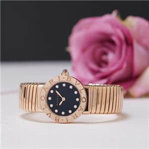 新品)BVLGARI ブルガリ ブルガリ・ブルガリ トゥボガス ピンクゴールド