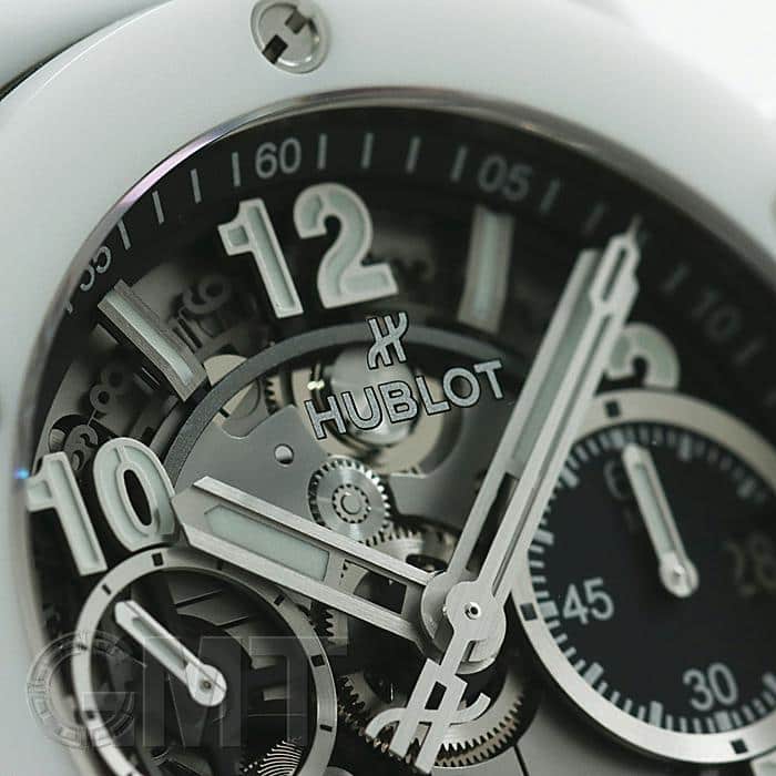 新品)HUBLOT ウブロ ビッグバン ウニコ 42mm ホワイトセラミック 441