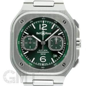 BELL & ROSS ベル&ロス BR 05 クロノ グリーンスティール BR05C-GN-ST/SST メイン
