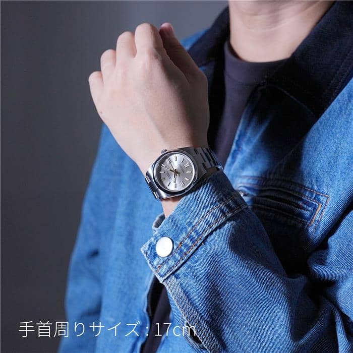 中古)ROLEX ロレックス オイスターパーペチュアル 41 124300 シルバー