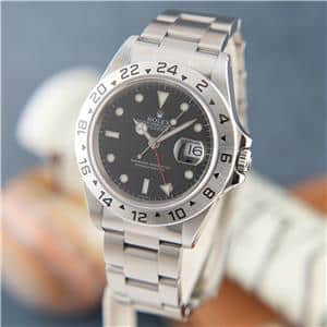 ROLEX ロレックス エクスプローラー II 16570 ブラック メイン