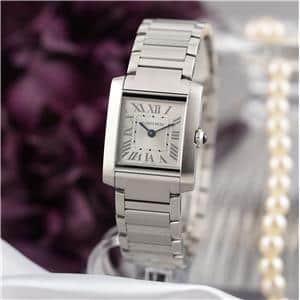 新品)CARTIER カルティエ タンク フランセーズ SM WSTA0129（商品ID