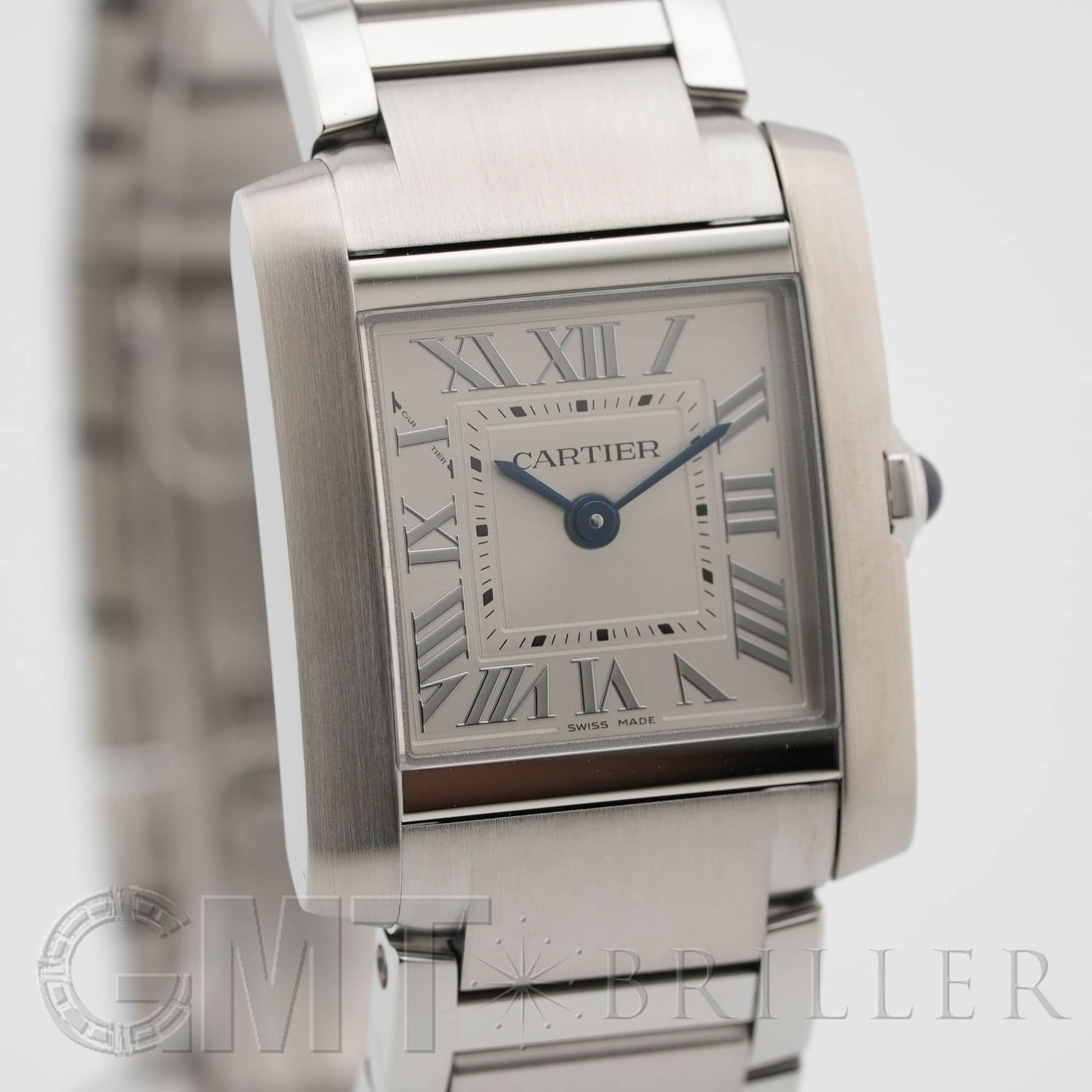 カルティエ タンクフランセーズ SM WSTA0129 レディース 中古 腕時計 新品)CARTIER カルティエ タンク フランセーズ SM WSTA0129（商品ID