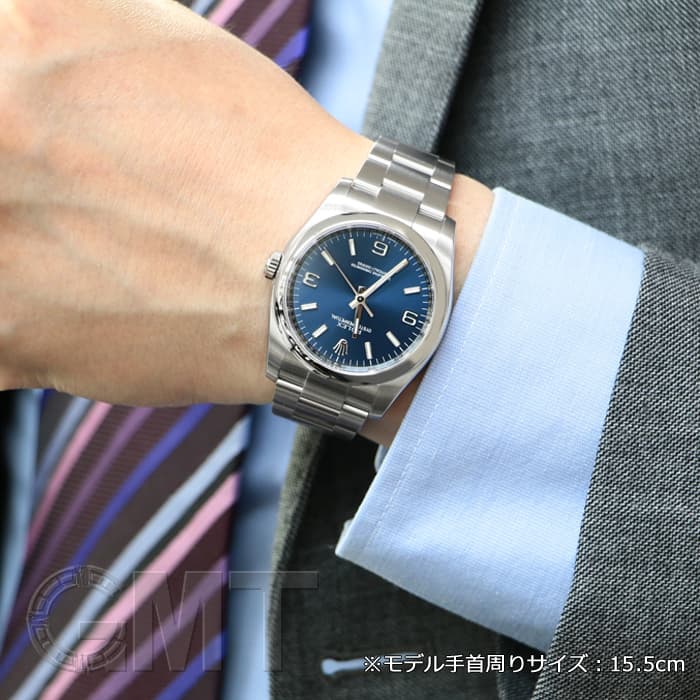 新品 ROLEX ロレックス シルバー 青インク ボールペン カランダッシュ