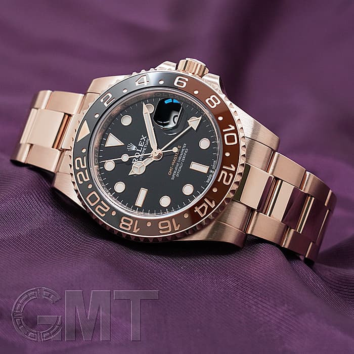 中古)ROLEX ロレックス GMTマスター II 126715CHNR ブラック