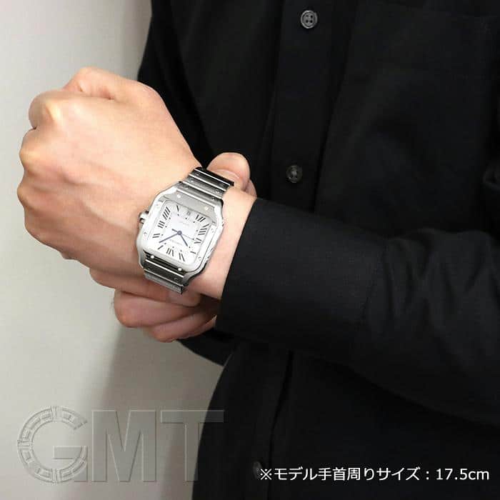 中古)CARTIER カルティエ サントス サントス ドゥ カルティエ LM