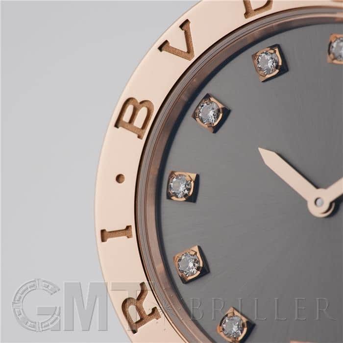 新品)BVLGARI ブルガリ ブルガリ・ブルガリ ウォッチ グレー 12Pダイヤ