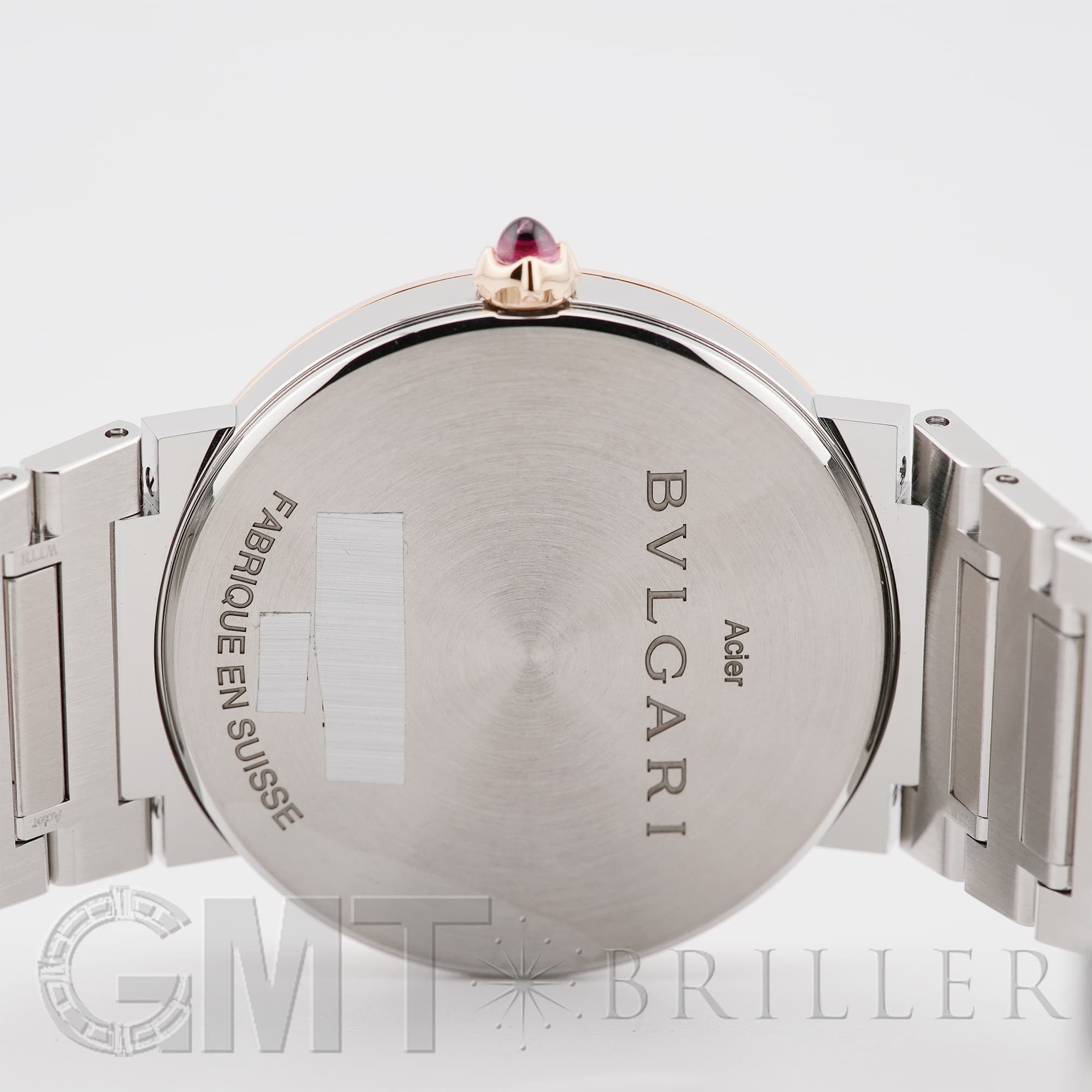 新品)BVLGARI ブルガリ ブルガリ・ブルガリ ウォッチ グレー 12Pダイヤ