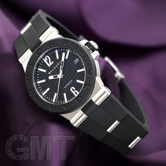 新品)BVLGARI ブルガリ ディアゴノ ディアゴノ ラバー DG35BSVD（商品