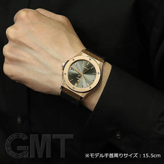 中古)HUBLOT ウブロ クラシック フュージョン キングゴールド
