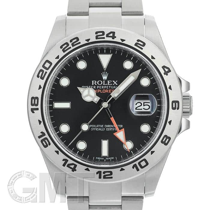 中古)ROLEX ロレックス エクスプローラー II 216570 ブラック（商品ID