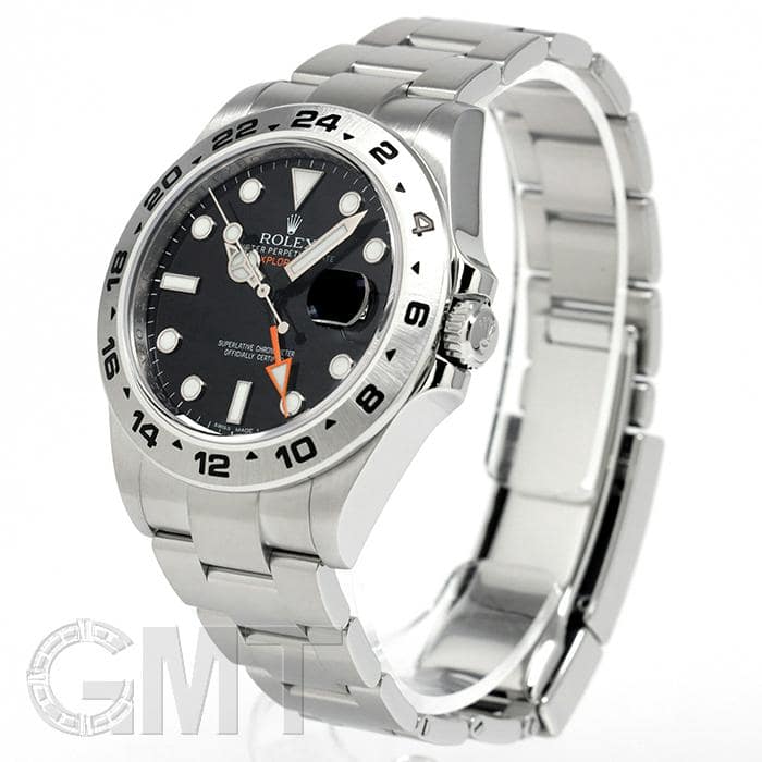 中古)ROLEX ロレックス エクスプローラー II 216570 ブラック（商品ID