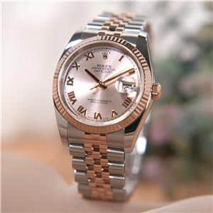 ROLEX ロレックス デイトジャスト 36 116231 ピンクローマ ジュビリーブレスレット メイン