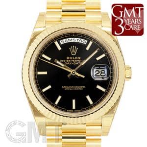 ROLEX ロレックス デイデイト 40 228238 ブラック斜め格子モチーフ メイン