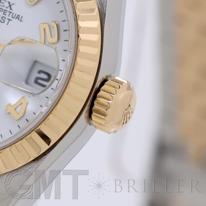中古)ROLEX ロレックス デイトジャスト 79173 ホワイト とびアラビア