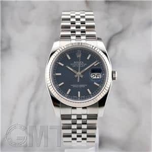 ROLEX ロレックス デイトジャスト 116234 ブルー ジュビリーブレスレット メイン