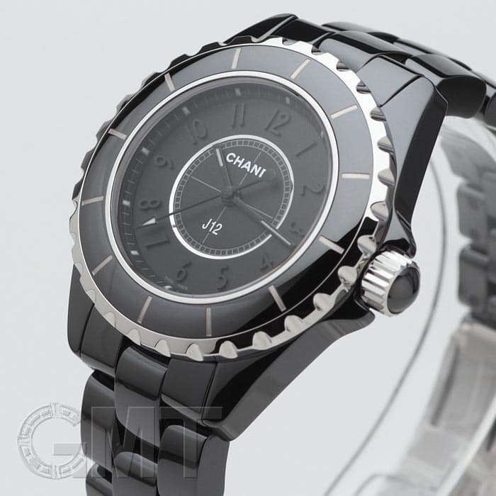 新品)CHANEL シャネル J12 H3828 インテンスブラック 33mm（商品ID