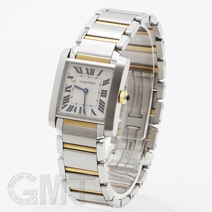 新品)CARTIER カルティエ タンク フランセーズ MM W2TA0003