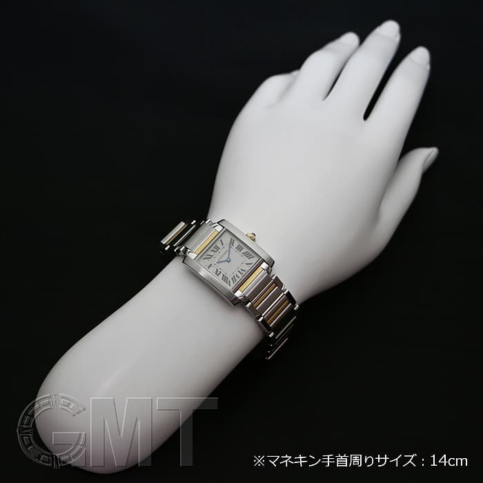 新品)CARTIER カルティエ タンク フランセーズ MM W2TA0003（商品ID