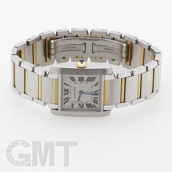 新品)CARTIER カルティエ タンク フランセーズ MM W2TA0003（商品ID