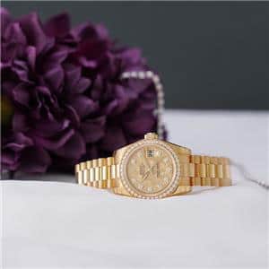 ROLEX ロレックス デイトジャスト 179138G シャンパンゴールドクリスタル メイン