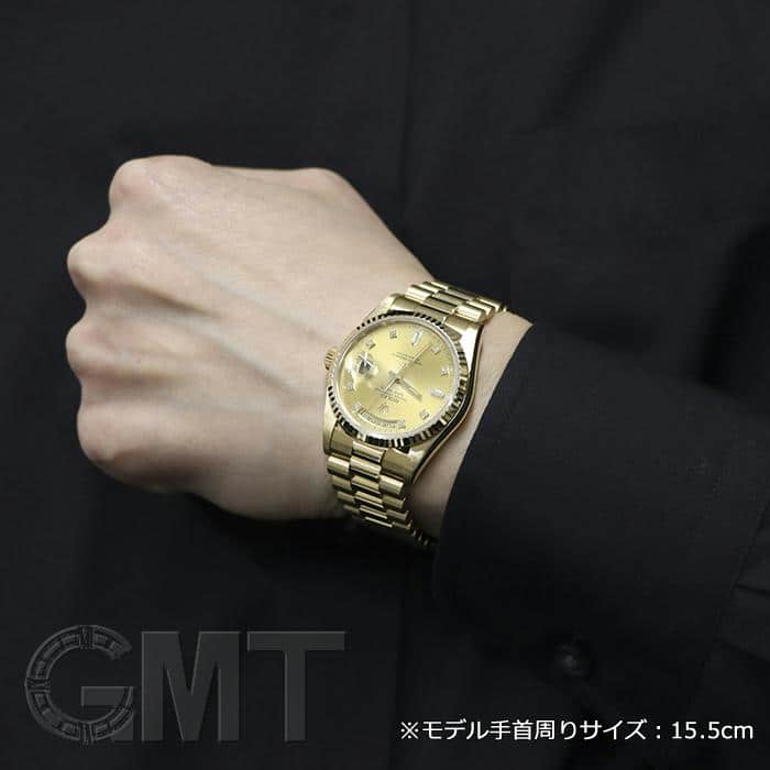 中古)ROLEX ロレックス デイデイト 18238A シャンパン（商品ID