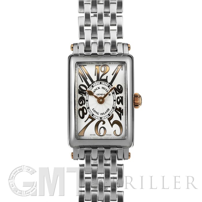 中古 フランクミュラー FRANCK MULLER 802QZ REL MOPD 5N ホワイトシェル レディース 腕時計 フランクミュラー ロングアイランド プティ レリーフ 802QZ REL MOPD