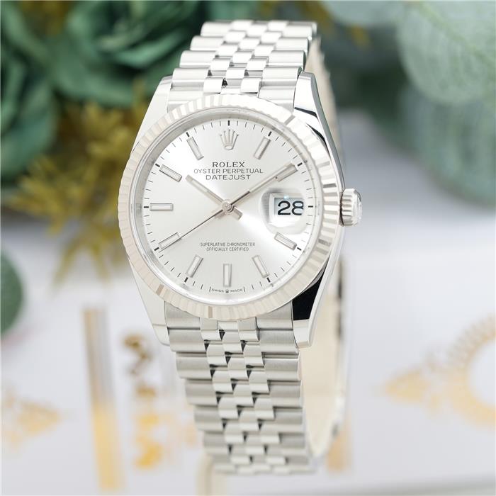 新品)ROLEX ロレックス デイトジャスト 36 126234 シルバー ジュビリー