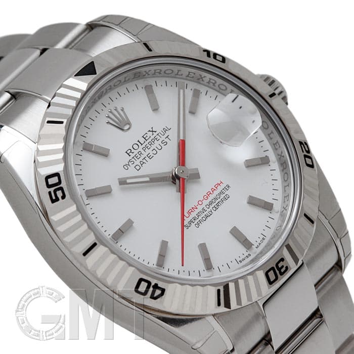 中古)ROLEX ロレックス ターノグラフ Ref.116264 ホワイト（商品ID