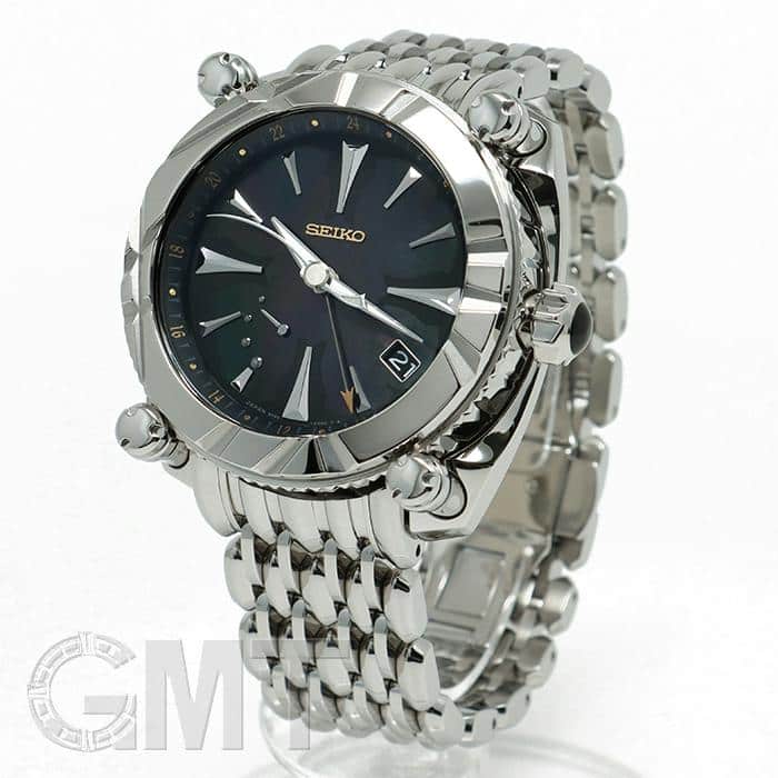 中古)SEIKO セイコー ガランテ スプリングドライブ GMT 45mm SBLA067