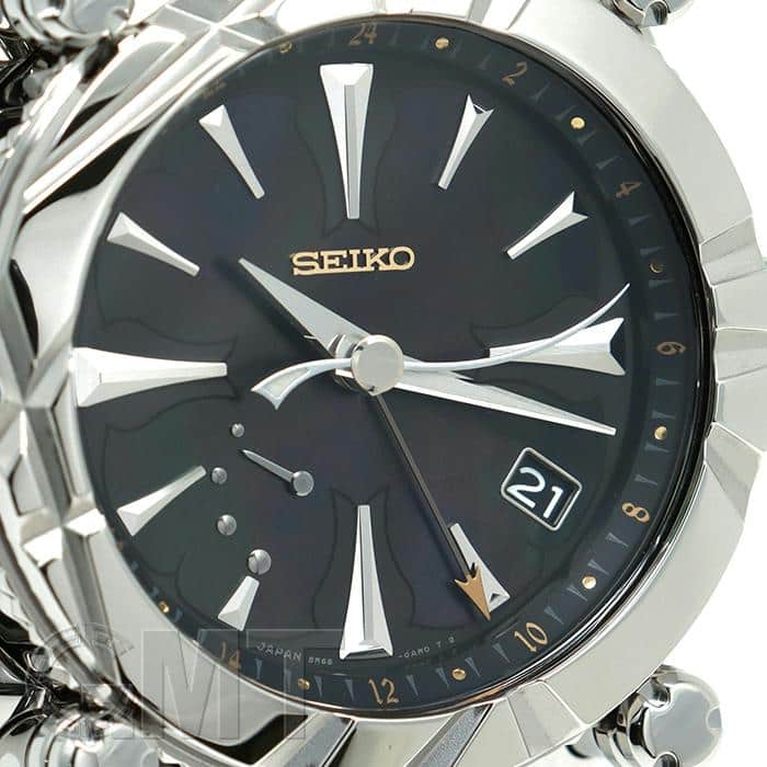 中古)SEIKO セイコー ガランテ スプリングドライブ GMT 45mm SBLA067